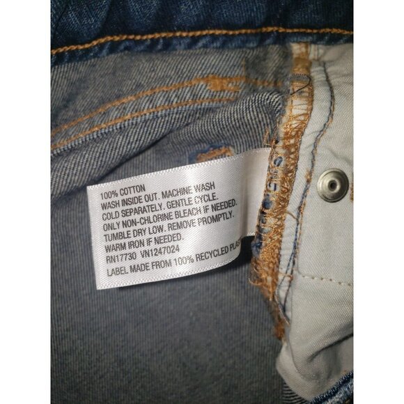 NEW Wild Fable High-Rise Bermuda Shorts 00/24 Waist Denim Cutoff Jean Shorts - Picture 3 of 4